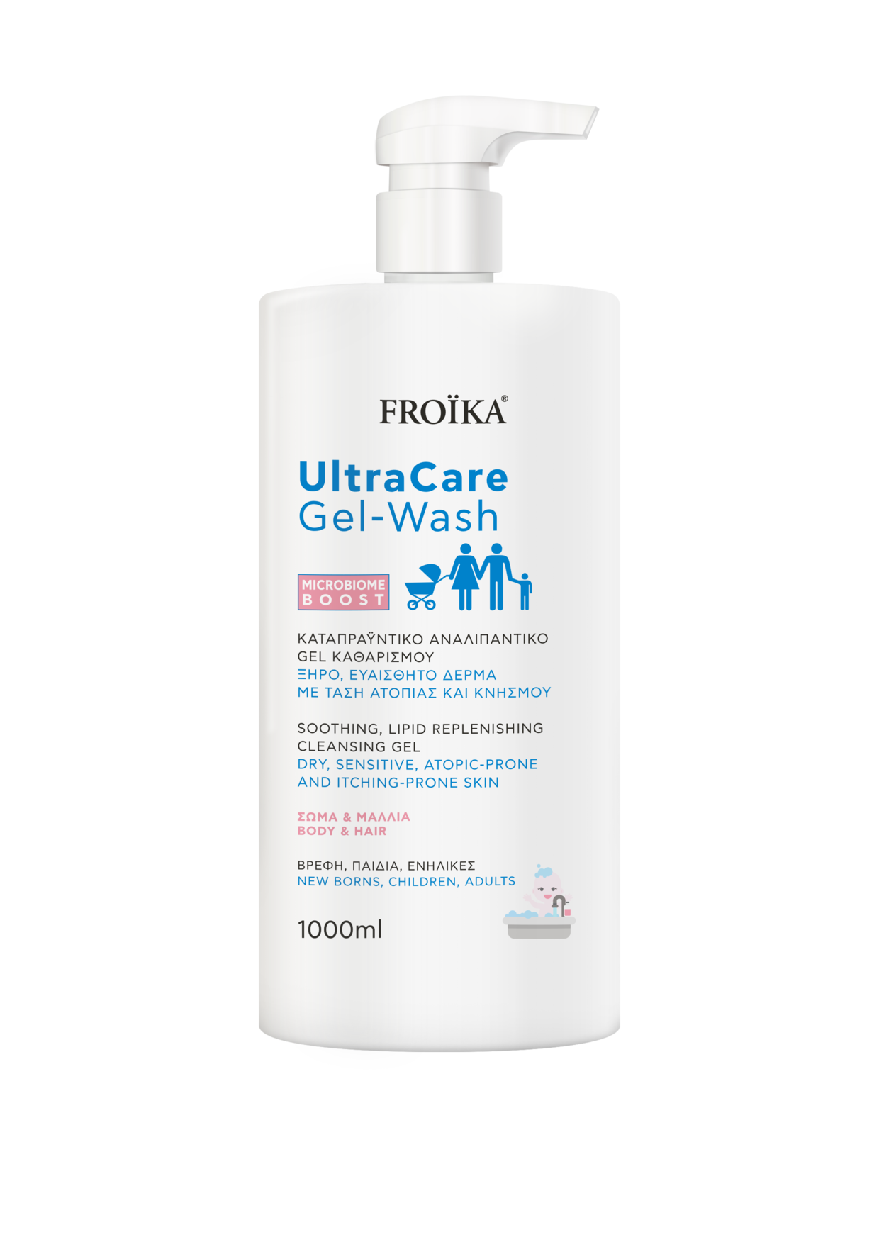 FROIKA - ULTRACARE Gel-Wash - 1000ml